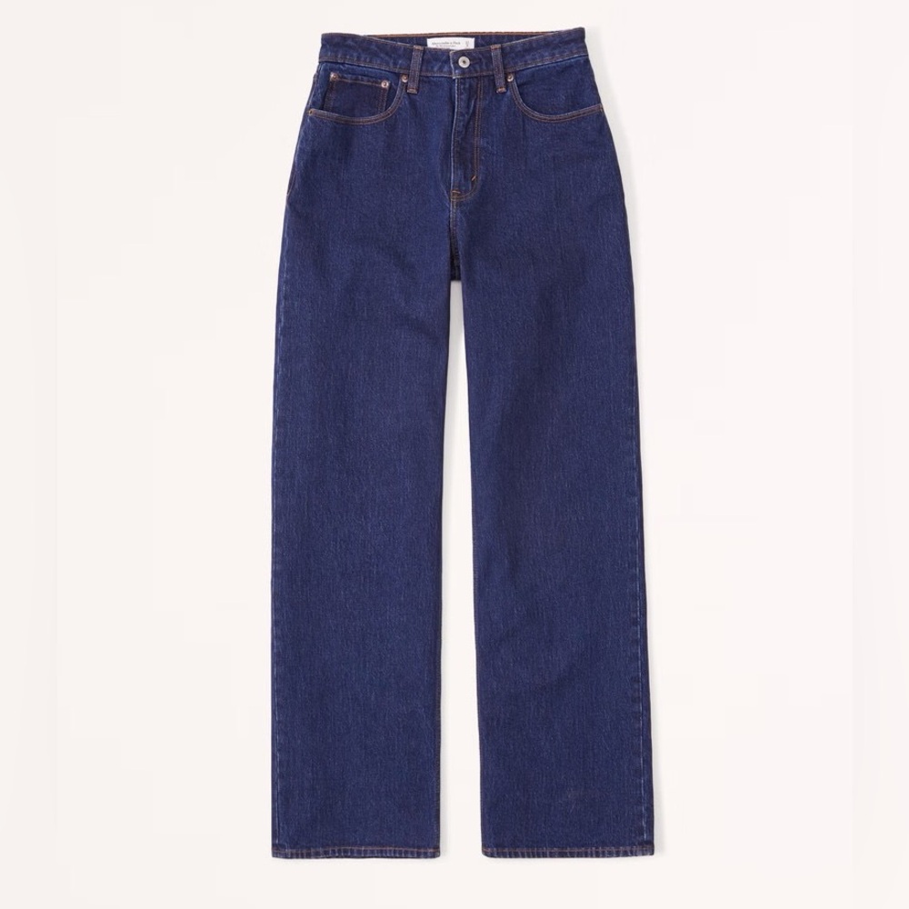 Abercrombie Curve Love High Rise 90s Relaxed Jeans